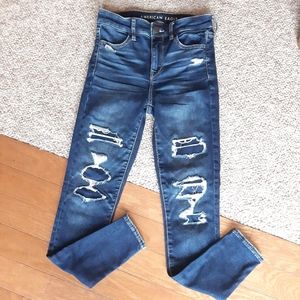 American Eagle Hi Rise Jegging Jeans size 2